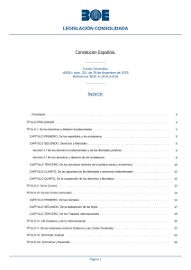 Constitución Española: Derechos Fundamentales y Estructura