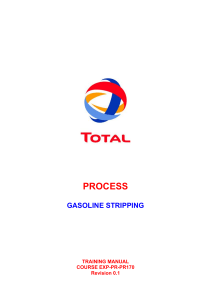 Process Gasoline Stripping