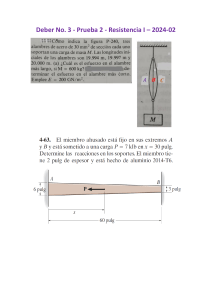 Deber  3 - Prueba 3 -  Resistencia1 - 2024 -02