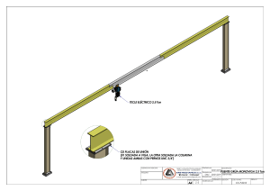 PUENTE GRÚA MONOVIGA 2.5 Ton