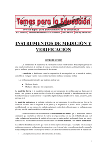 Instrumentos de Medición y Verificación: Guía y Herramientas