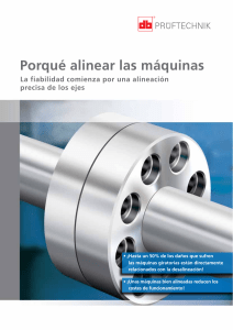 Alineación de Máquinas: Beneficios y Métodos PRÜFTECHNIK