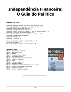 Independencia Financeira - O Guia do Pai Rico