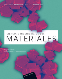 75. Ciencia e ingenieria de los materiales - William D. Callister