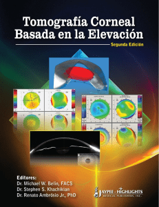 Tomografía Corneal Basada en la Elevación - 2da Edición