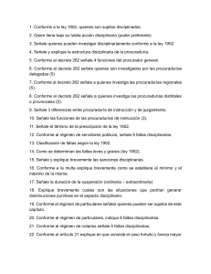 Derecho Disciplinario: Preguntas y Respuestas (Colombia)