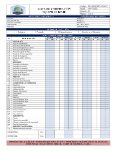 07. CHECK LIST EQUIPO DE IZAJE