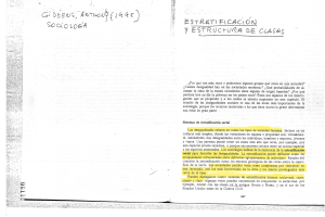 UNIDAD 3 Punto 2. Weber y la teoria multidimensional de la estratificacion social. Clases Status y partido.