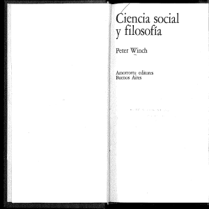 Winch-Ciencia social y filosofia completo