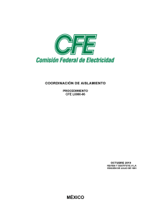 21. CFE-L0000-06 - COORDINACION DE AISLAMIENTO