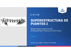 SUPERESTRUCTURA DE PUENTES