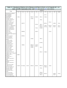 Programa de Seguimiento Ambiental en el Salar de Surire - Año 2001 - Anexo- Diatomeas 2