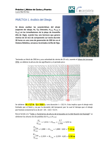 Análisis del Oleaje: Práctica de Ingeniería Costera