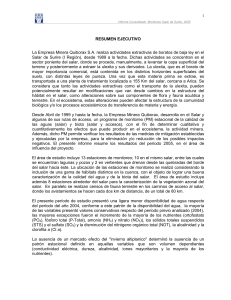 Programa de Seguimiento Ambiental en el Salar de Surire - Año 2005 - Informe Final