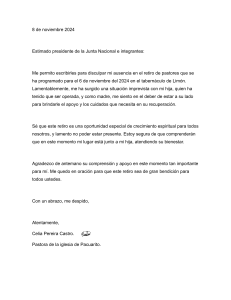 Carta justificacion