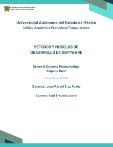 Scrum & XP: Métodos y Modelos de Desarrollo de Software