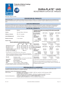 FICHA TECNICA Dura-Plate-UHS-