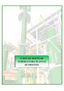 Diseño de Tuberías para Plantas de Proceso - Curso