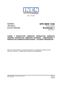 NTE-INEN-1338 Enmienda 1, 2016-03-17 microbiología