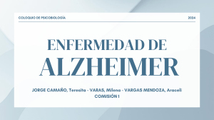 La Psicobiología y la Enfermedad de Alzheimer