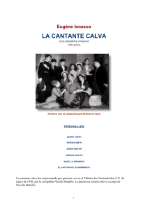 La Cantante Calva - Eugène Ionesco (para impresión) (1)