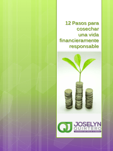 12 Pasos para una Vida Financieramente Responsable