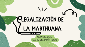 legalización de la marihuana