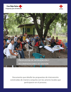 Gestión del Riesgo Climático en Bajo Lempa, El Salvador