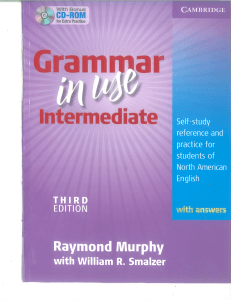 Color GRAMMAR IN USE INTERMEDIATE