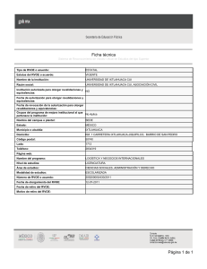 RVOE Logística y Negocios Internacionales - Universidad Ixtlahuaca