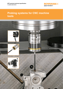 Probing Systems for CNC Machine Tools