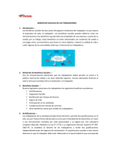 Separata Beneficios Sociales de los Trabajadores