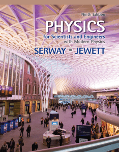 Physics for Scientists & Engineers Textbook