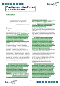 Psicofármacos y Salud Mental: La Ilusión de no ser