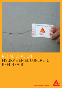 Reparación de fisuras en concreto: causas, tipos y métodos