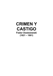 CRIMEN Y CASTIGO