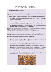 LA LITERATURA MEDIEVAL 3º ESO