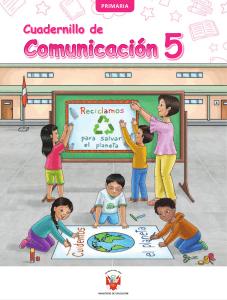 Cuadernillo de Comunicación 5, quinto grado de Primaria (2)