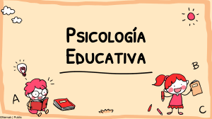 Psicología educativa