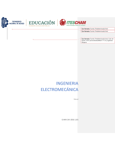 Manual Derechos Humanos Laborales en Ingeniería Electromecánica