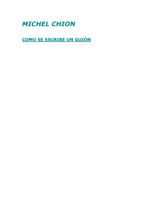 Escritura de un guion Michel Chion