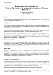 informe control interno