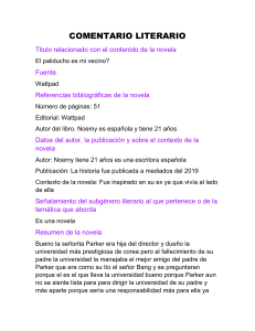 Comentario Literario: ¿El paliducho es mi vecino?