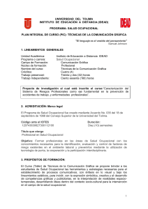 TECNICAS DE COMUNICACION GRAFICA