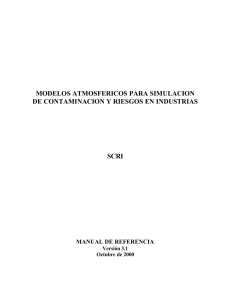 Manual de Referencia de Modelos Atmosféricos SCRI