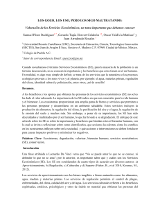 Valoración de los Servicios Ecosistémicos, un tema importante que debemos conocer