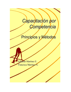 Capacitación por Competencia: Principios y Métodos