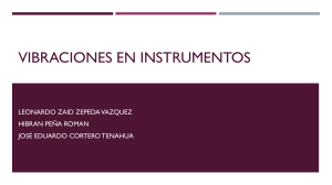 Vibraciones en Instrumentos Musicales: Física del Sonido