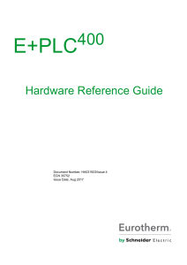 EPLC400 Hardware Reference Guide