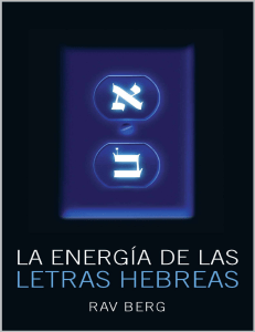 pdf La Energia de las Letras Hebreas, Rav Berg